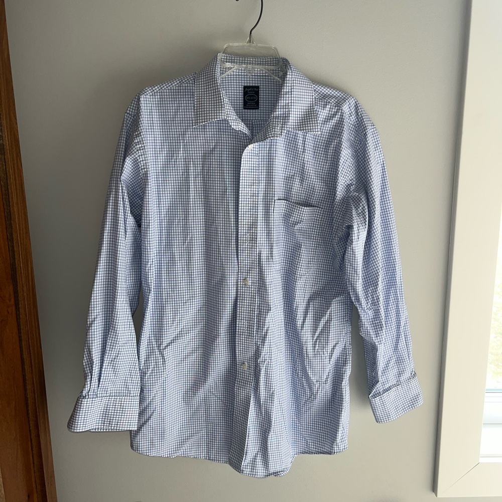 Men's Joseph & Feiss slim fit Blue Checkered Shirt